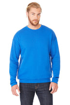 Unisex Drop Shoulder Fleece - WHITE - XS(D0102H7W9IT)