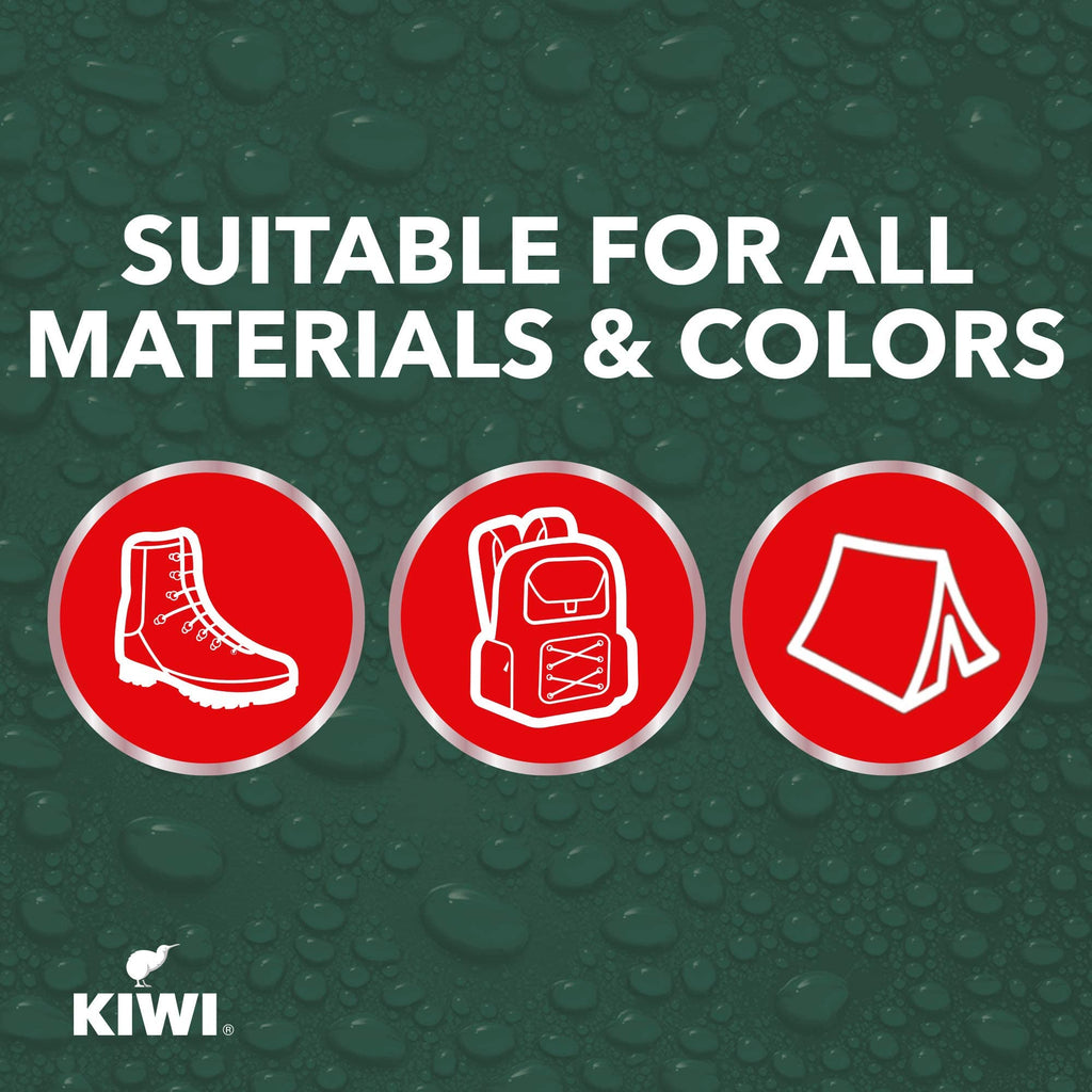 KIWI Camp Dry Water Repellent ,For Tents, Tarps, Boots, Boat Covers, Patio Furniture and More, Spray Bottle, 10.5 Oz (single uni