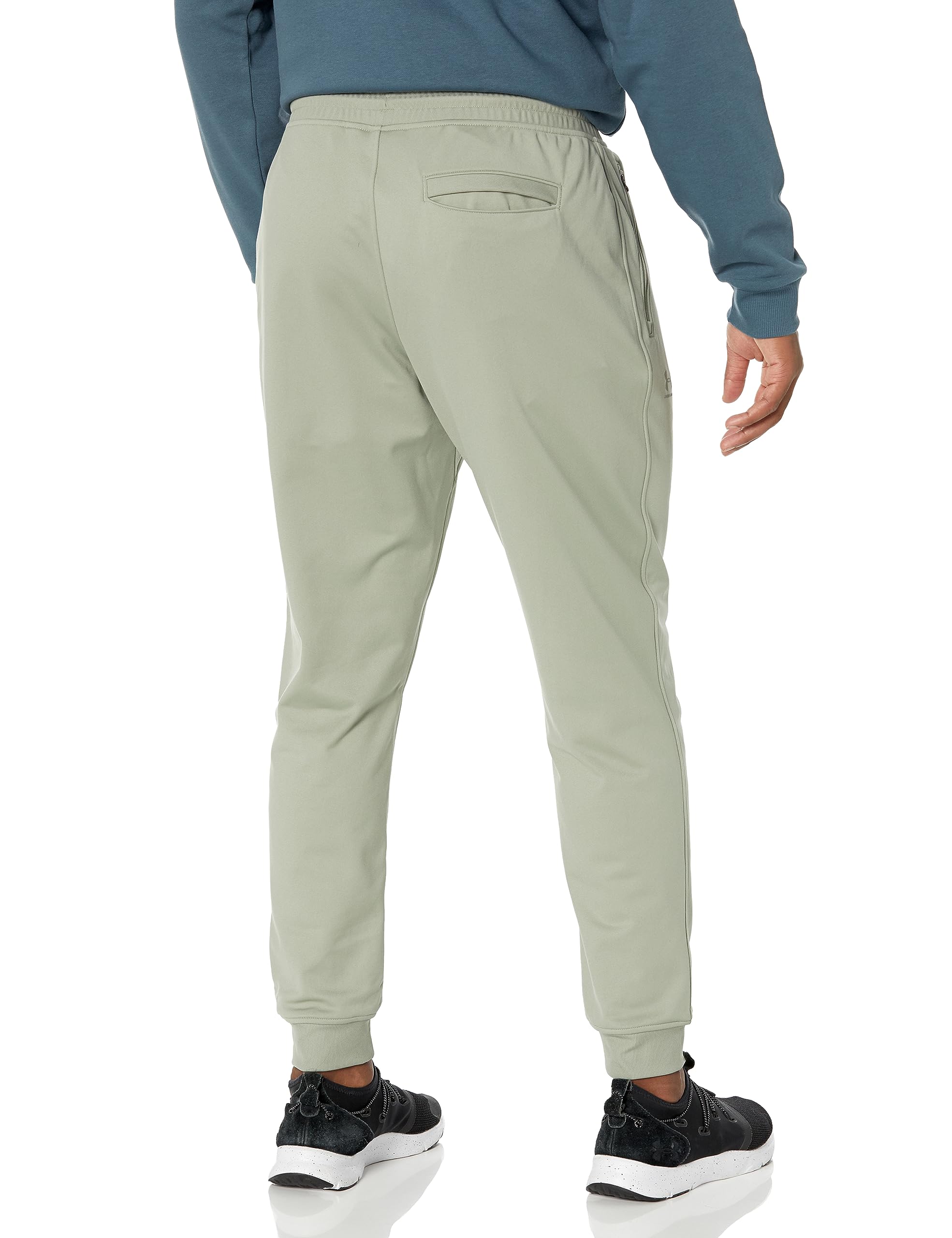 Under Armour Men's Sportstyle Tricot Joggers, (504) Grove Green / / White, XX-Large