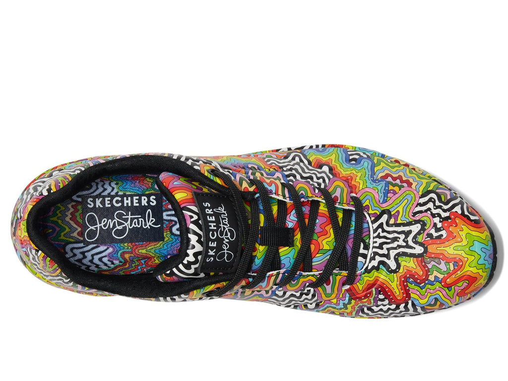 Skechers Women's Jen Stark: UNO-Infinite Drip Sneaker, Multicolor, 8.5