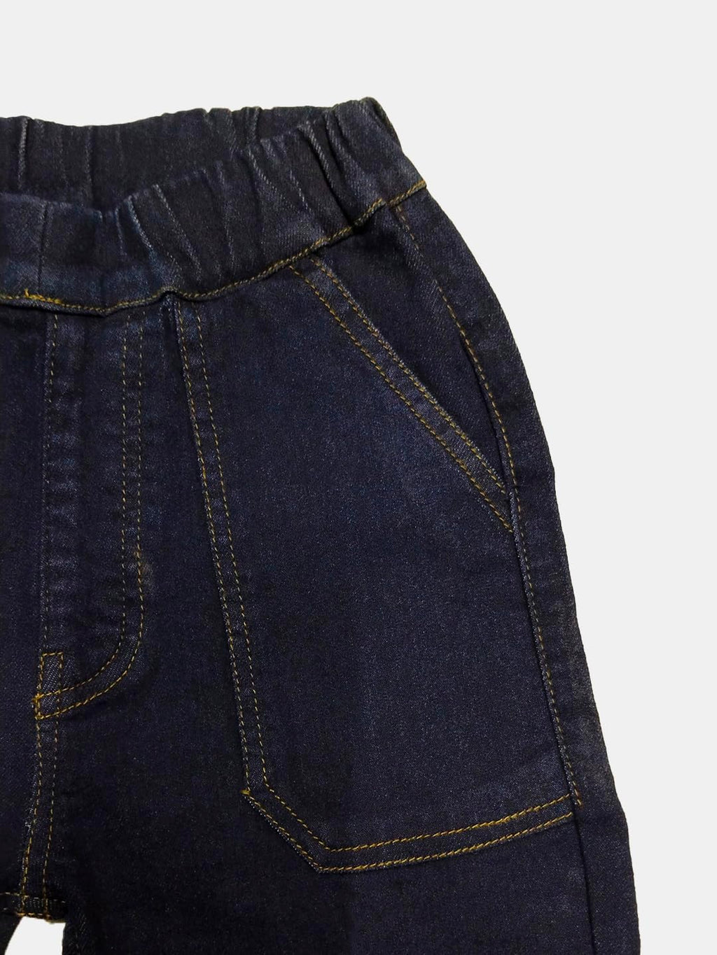 Kotty Girls Boot Cut Fit Solid Jeans Braves Navy