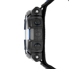 Skechers Men's Flournoy Digital Chronograph Watch, Color: Black/Blue (Model: SR1032)