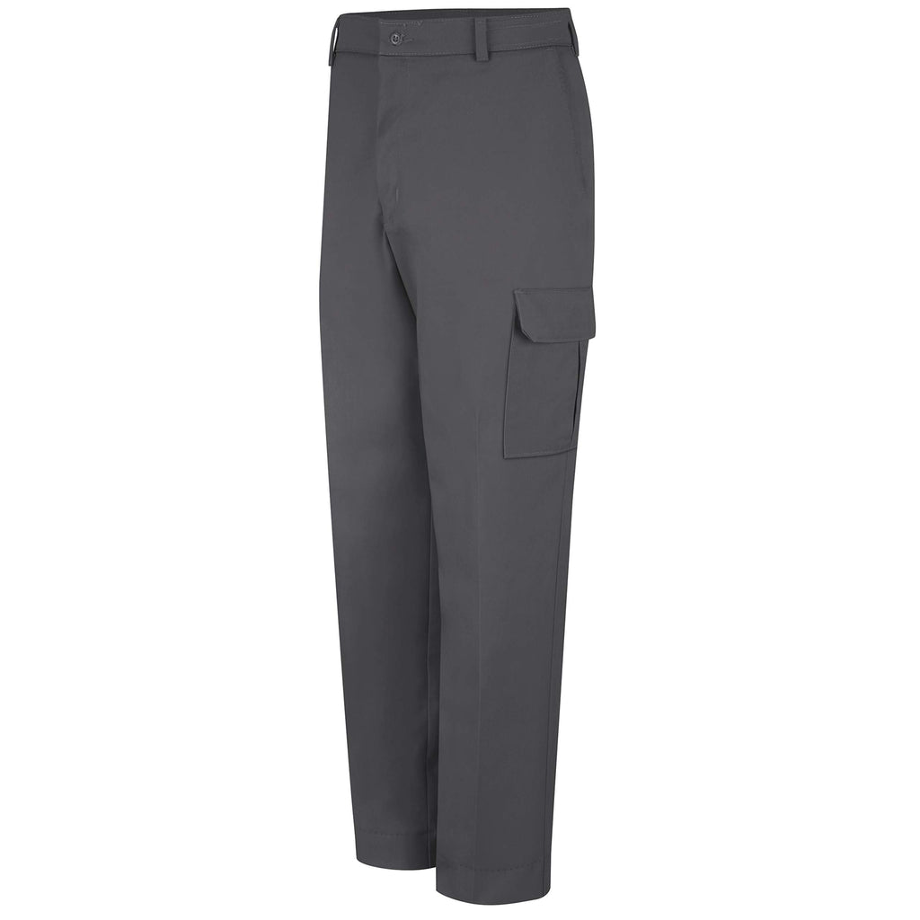 Red Kap PT88 Mens cargo Pant WSnaps-char-42W x Unhemmed charcoal