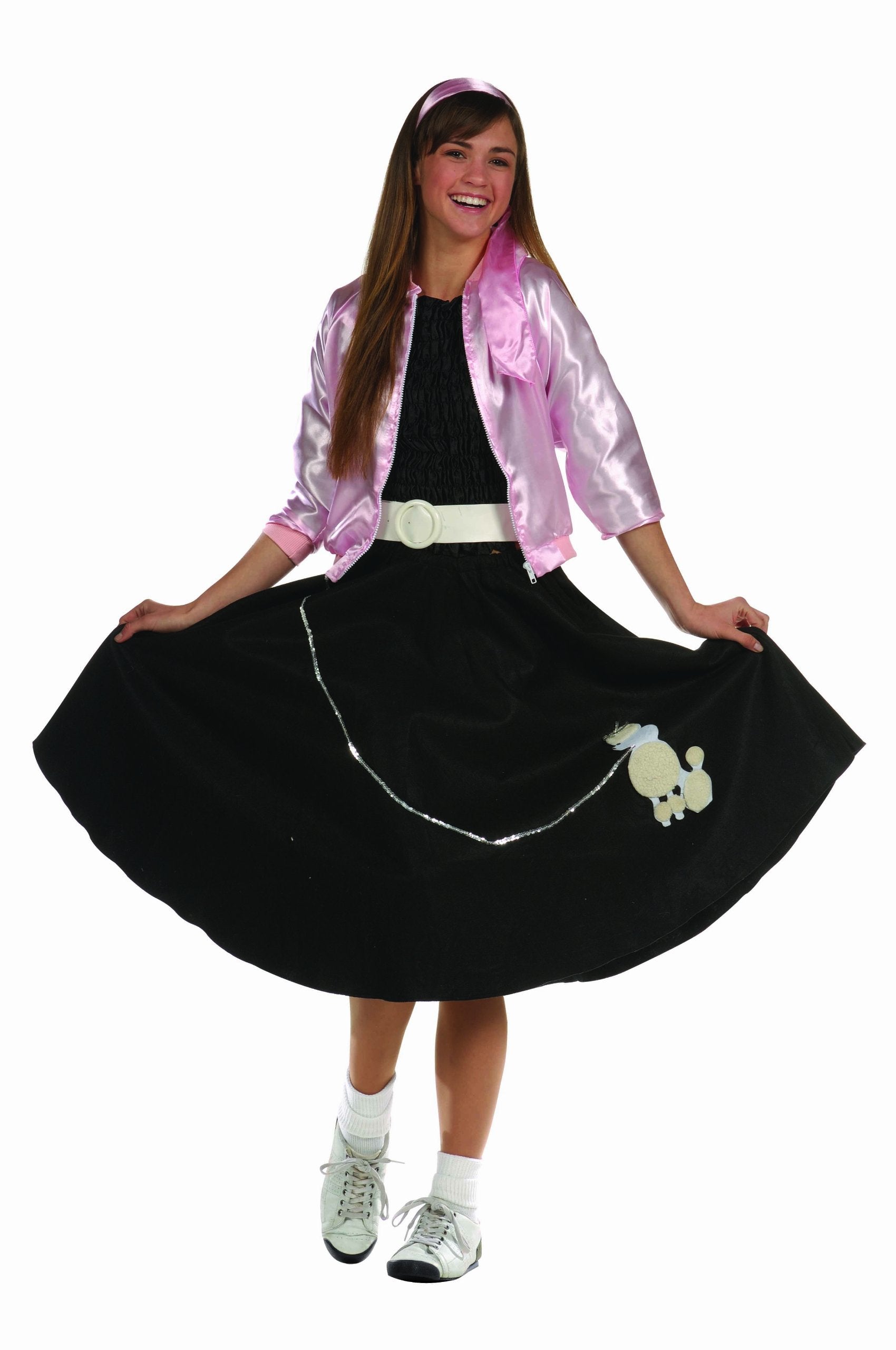 Women's Poodle Skirt-Black O/S