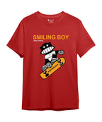 Kyda Kids Boys Cotton Blend Regular Fit Short Sleeve Printed Multicolor T-Shirts For Boys - (Pack Of 5)