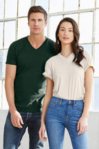 Unisex Jersey Short-Sleeve V-Neck T-Shirt - TRUE ROYAL - XS(D0102H7WBIX)