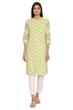 W For Woman Beige Printed Button Down Kurta_21Auw17163-117851_2Xl