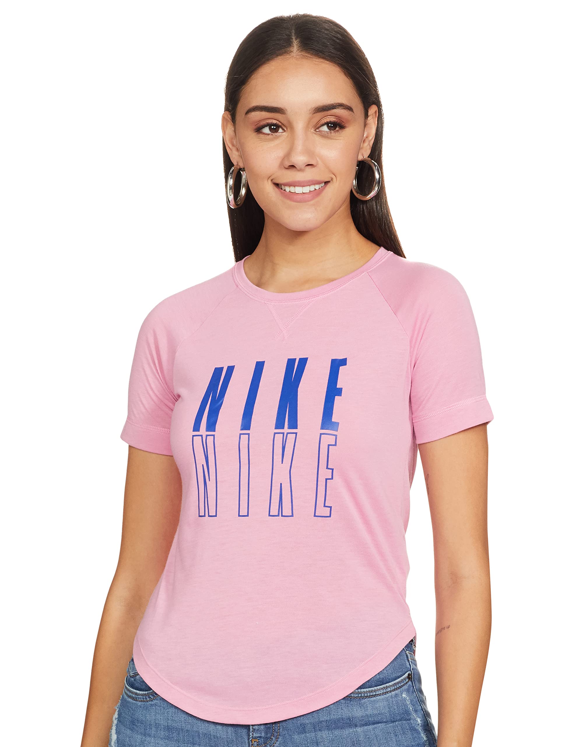 Nike Short Sleeve Top G Ss Trophy Gfx Top Women Novelty T-Shirts