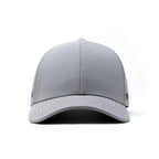 melin A-Game Hydro, Performance Snapback Hat, Water-Resistant Baseball Cap for Men & Women, Heather Grey, XL