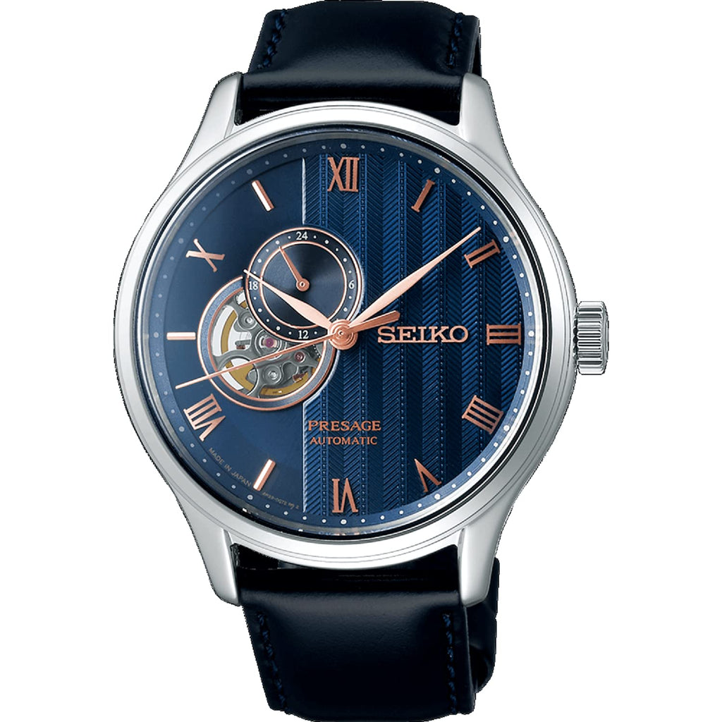Seiko Presage Sakura By Night Zen Garden Open Heart Dial Automatic SSA421 SSA421J1 SSA421J Men's Watch