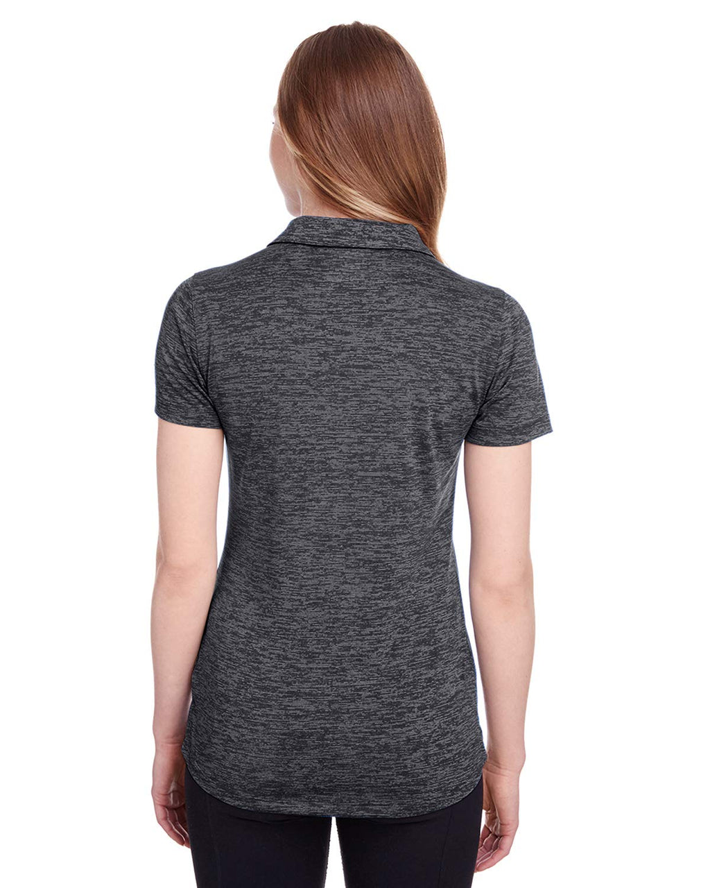 Ladies Icon Heather Polo - PUMA BLAcK - XS(D0102H7DHNX)