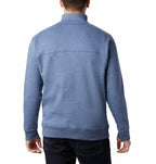columbia Mens Hart Mountain II Half Zip Jacket, carbonHeather, X-Large