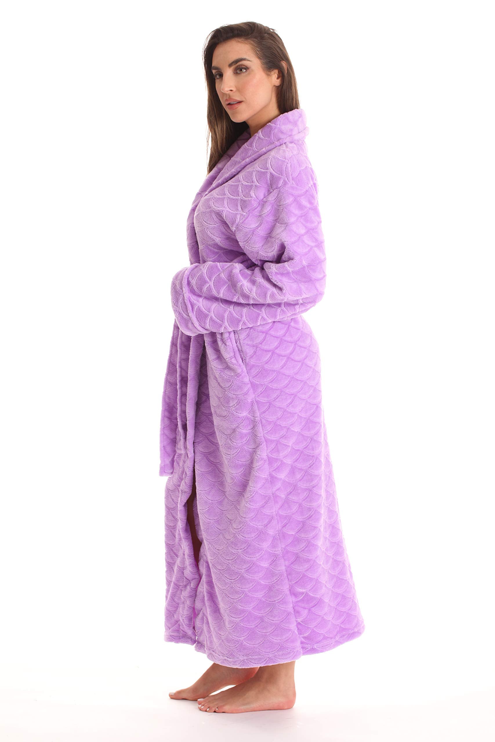 Just Love Kimono Robe Long Bath Robes for Women 6813-LIL-L