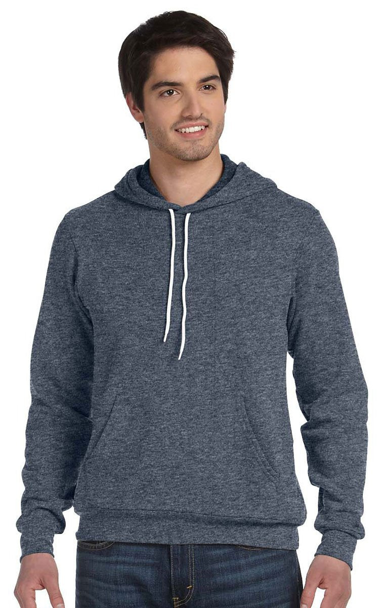 Unisex Sponge Fleece Pullover Hoodie - NAVY - S(D0102H7W2EP)