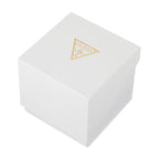 GUESS Men's 43mm Watch - Orange Strap Navy Dial Orange Case