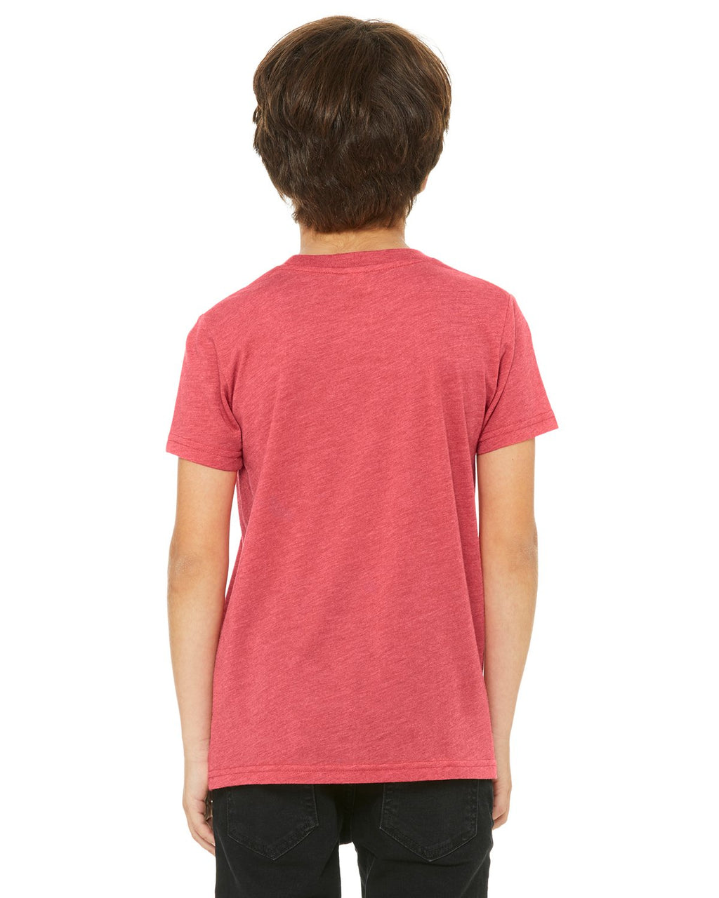 Youth Triblend Short-Sleeve T-Shirt - BLUE TRIBLEND - M(D0102H7W6gT)