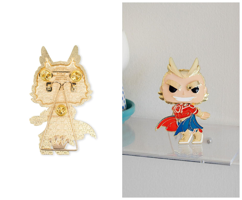 My Hero Academia 3-Inch Funko POP Pin | All Might Chase