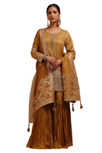 Soch Women Tissue Zari Woven Suit Set with Mirror and