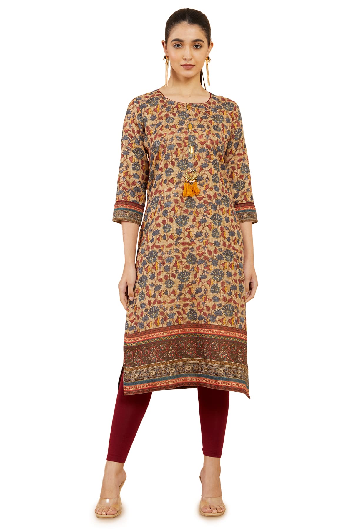 Soch Women Linen Kurta