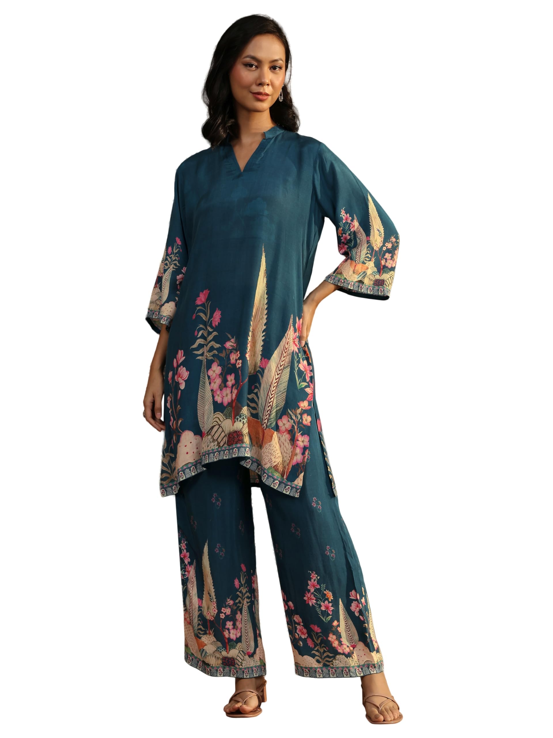 Libas Printed Co-Ord Set-401485S