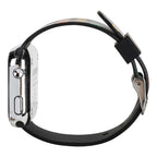 Accutime Nintendo Super Mario Kids LED Watch - Silver Plastic Case, Red LED Display, Iconic Mario Design, Durable Strap with Pri