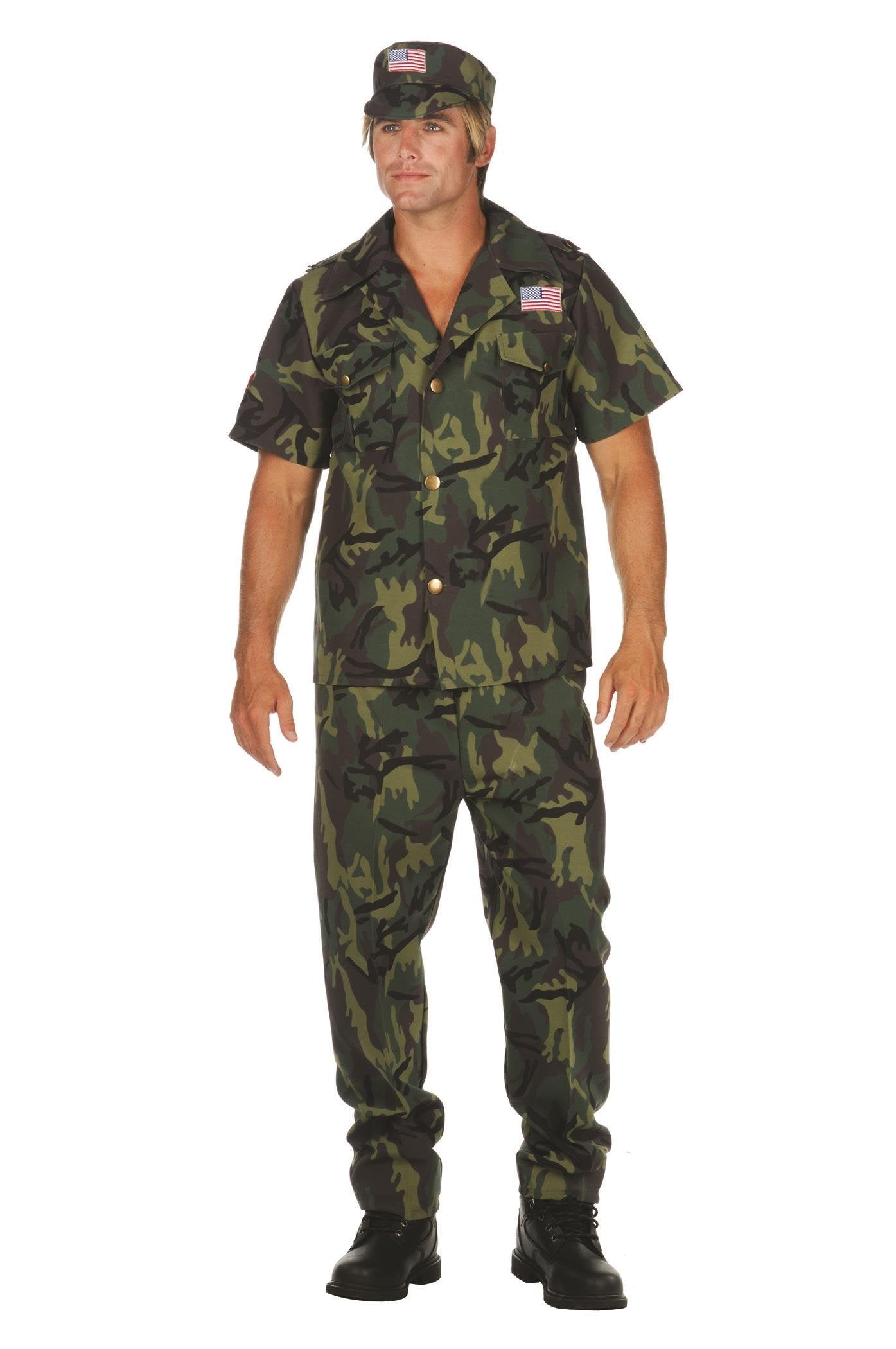 Men's  Cammando Camouflage S