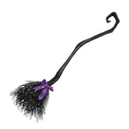 Witch Broom Black costume Accessory