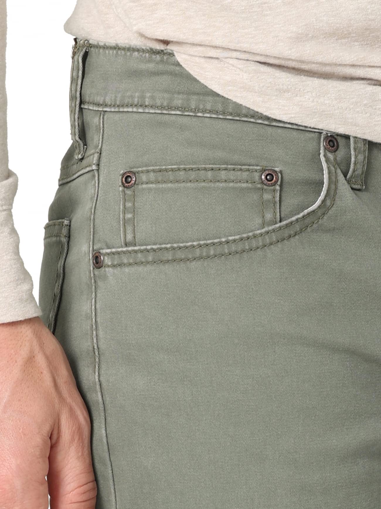 Wrangler Authentics Men's Slim Fit Straight Leg Jean, Spruce, 30W x 30W