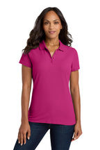 Port Authority Ladies core classic Pique Polo XXL Pink Azalea