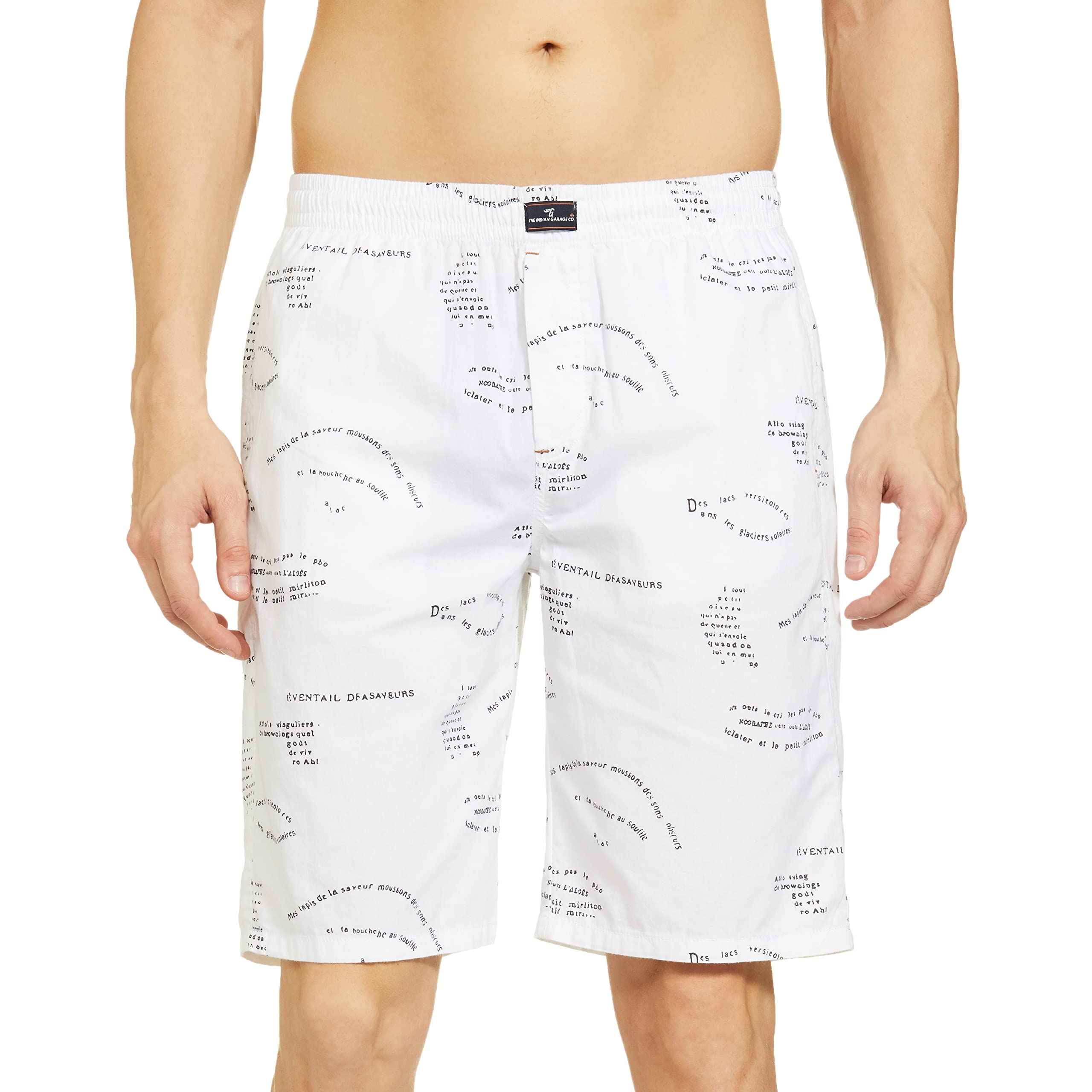 The Indian Garage Co Mens Cotton Classic Boxy Fit Boxers