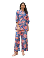 Greciilooks Women Rayon Blend Ethnic Wear Kurta Co-Ord Set (Gl-K-W1728&Tr819-3Xl Peach)