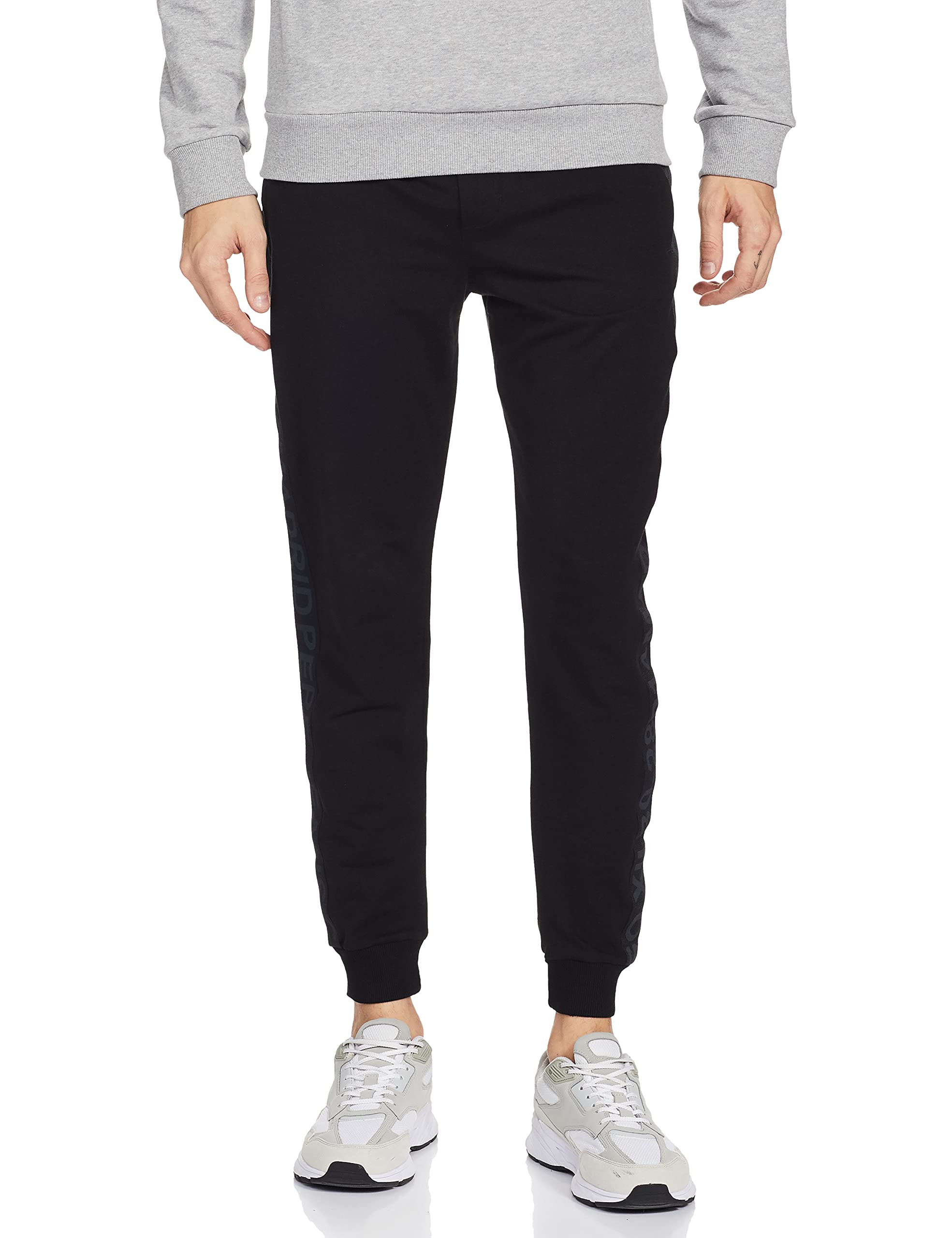 Pepe Jeans MenS Regular Track Pants (David_Black_M)