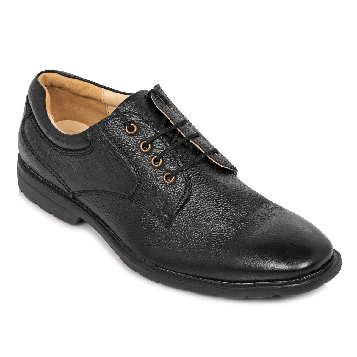 TZARO MR Lawyer Mens Black Light Weight Leather Formal Shoes  12 UK 12