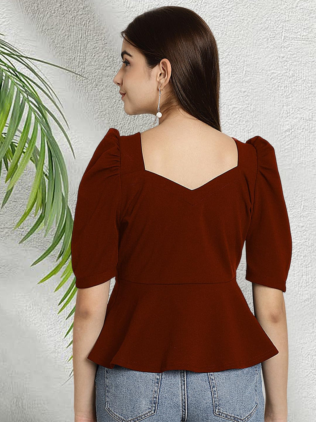 Tee Projekt Solid Stylish Casual Slim Fit Top & Tunic for Women & Girls|| Trendy Western Tops for Women