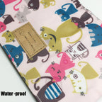 Hunger Pink Cats Print Make-Up Cosmetic Bag Carry Case, 14 Patterns (P11417012)