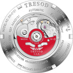 Tresod Men's Ocean Master 300M Front & Back Sapphire Crystal Ceramic Bezel 24J Automatic Watch (Model # OM-0103)