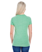 Ladies Triblend Short-Sleeve T-Shirt - cREAM TRIBLEND - 2XL(D0102H7K07P)