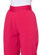 Under Armour Womens Armoursport Woven Pants, (681) Shaded Fuchsia / / White, Large Tall
