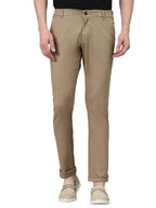 AVANOVA Mens Solid Linen Khakhi Trousers Light Business Style Slightly Stretch Straight Leg Pants for Outdoor Casual Daily Trou