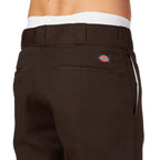 Dickies Men's Original 874 Work Pant, Dark Brown, 30W x 34L