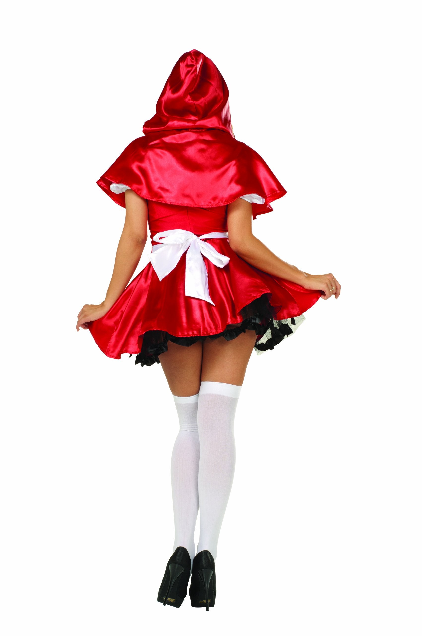 RED RIDING HOOD-DRESS SZ (6-8)