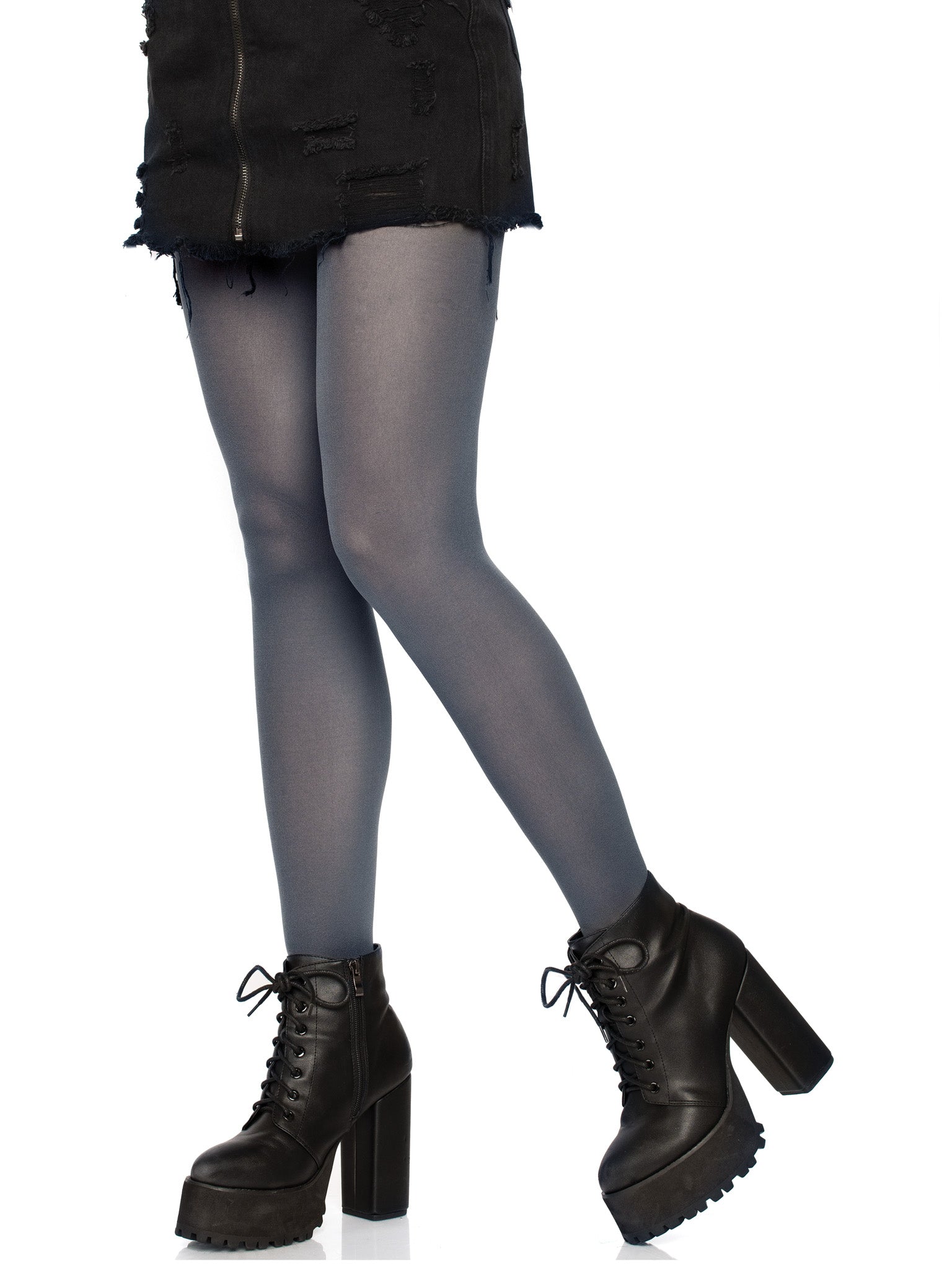 Nylon Tights O/S GREY