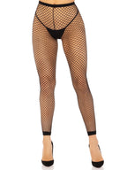 Industrial Net footless tights.