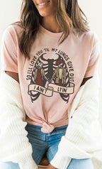 Love You Til My Lungs Give Out Graphic Tee T-Shirt