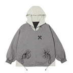 HiJ14 Grey Industrial Climber Jacket