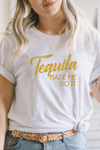 Made Me Do It Cinco De Mayo Graphic Tee T-Shirt