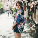 K24 Blue Waves Kimono
