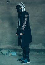 Sim507 Cyber Alien Trench Coat