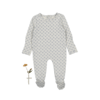 The Printed Romper - Emma Blue