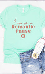 Romantic Pause Graphic Tee T-Shirt